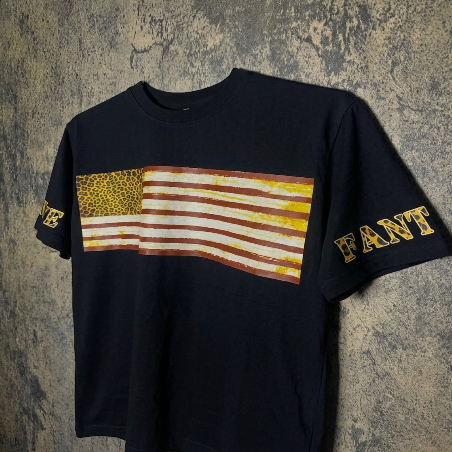 LPD Flag Tee (Black/Red)