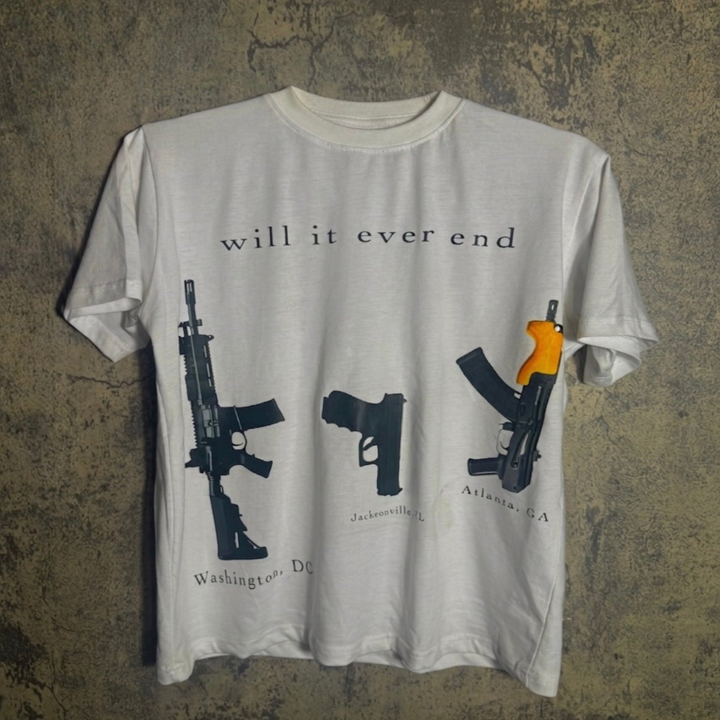 will it ever end tee