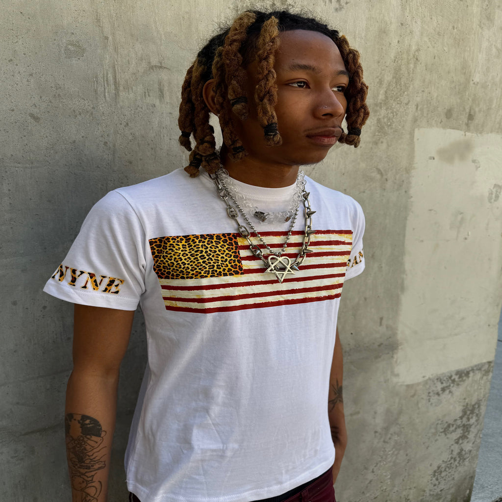 LPD Flag Tee (White/Red)