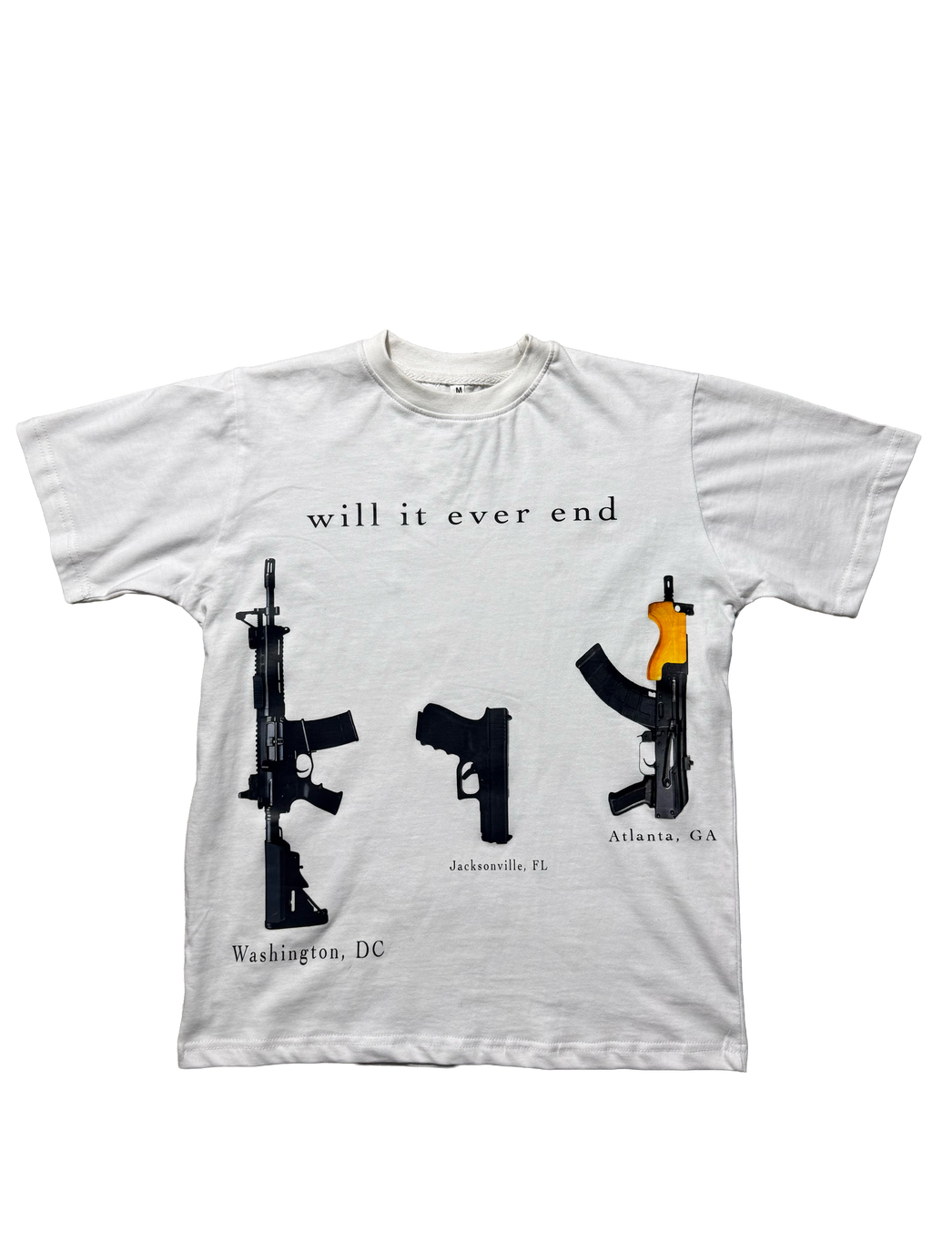 Will it ever end tee